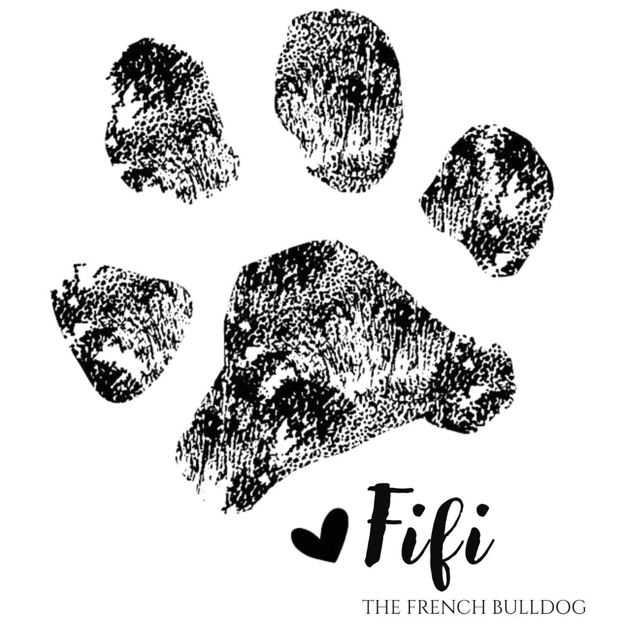 Fifi paw signature